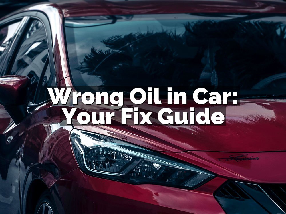 Wrong Oil in Car: Your Fix Guide